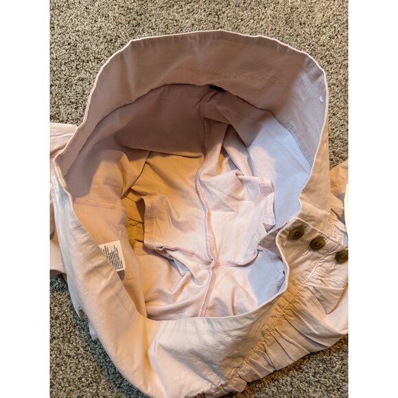 NEW American Eagle Stretch Bubble Mini Skort Skirt Mid-Rise Hushed Violet 14 - Picture 9 of 12